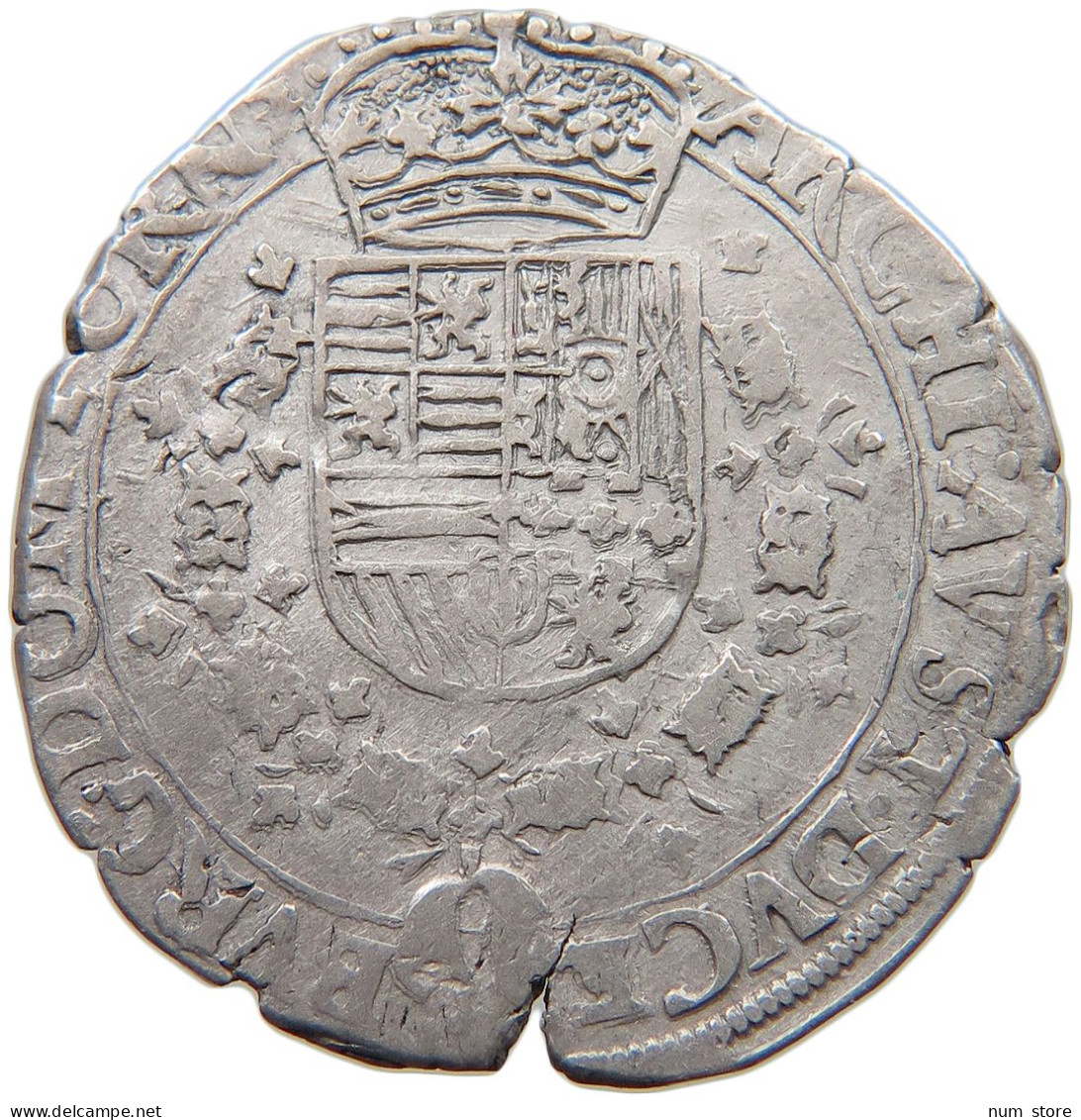 SPANISH NETHERLANDS 1/4 PATAGON  Albert & Isabella (1598-1621) #t118 0061 - Spaanse Nederlanden