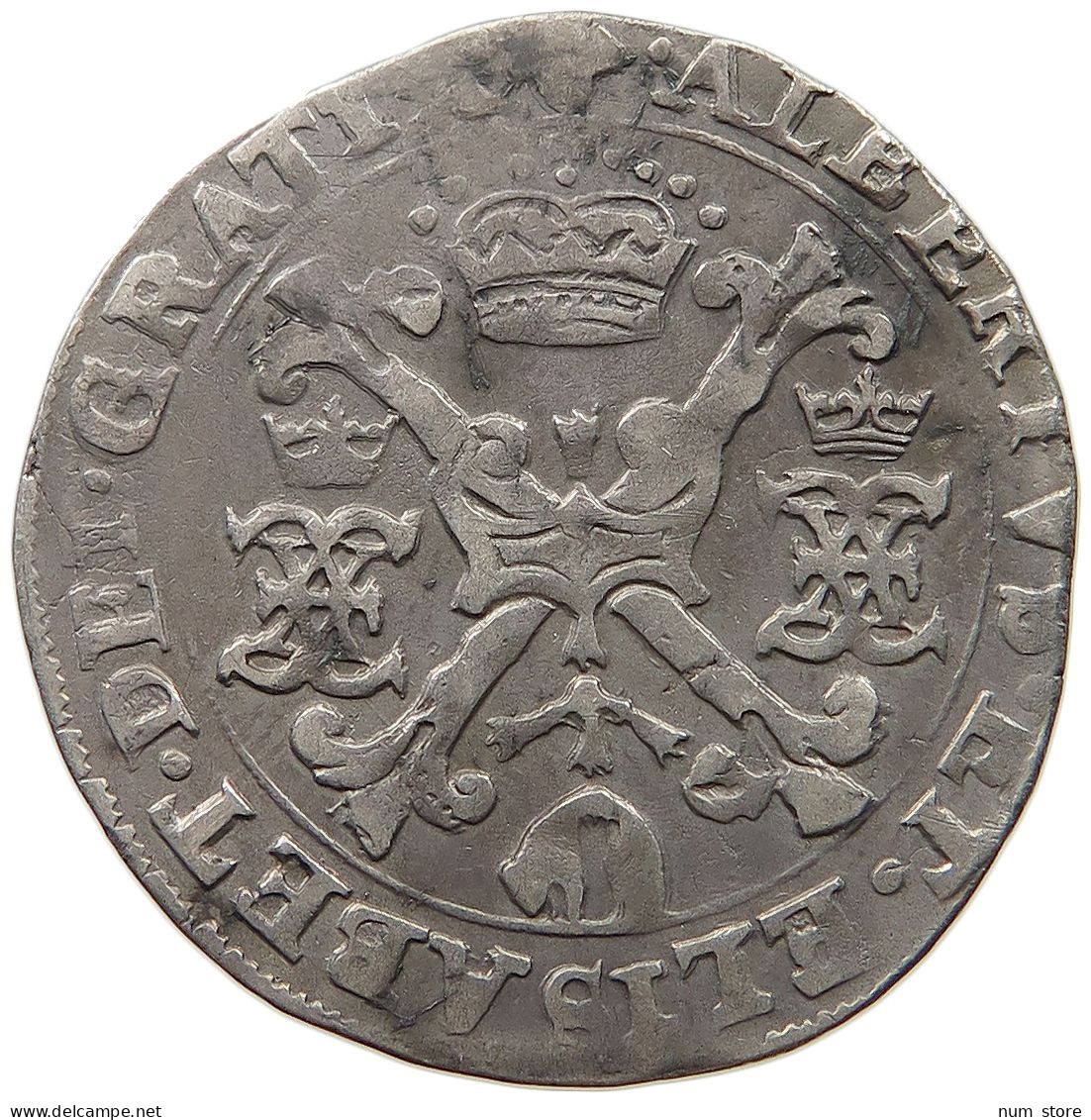 SPANISH NETHERLANDS 1/4 PATAGON  Albert & Isabella (1598-1621) #t118 1099 - Spaanse Nederlanden