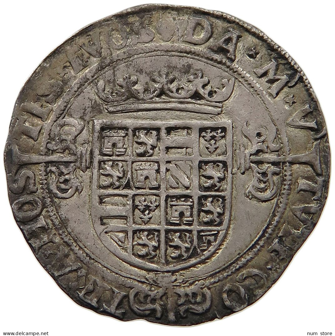 SPANISH NETHERLANDS 1/2 REAAL  CHARLES V. 1524-1556 #t061 0035 - Spaanse Nederlanden