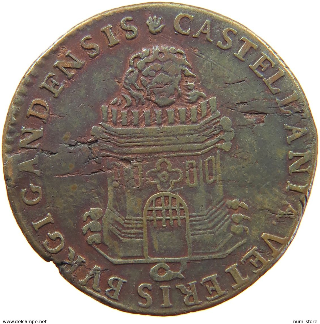 SPANISH NETHERLANDS   CARLOS VII. CASTELLANIA VETERIS BURGI GANDENS #c069 0097 - Paesi Bassi Spagnoli