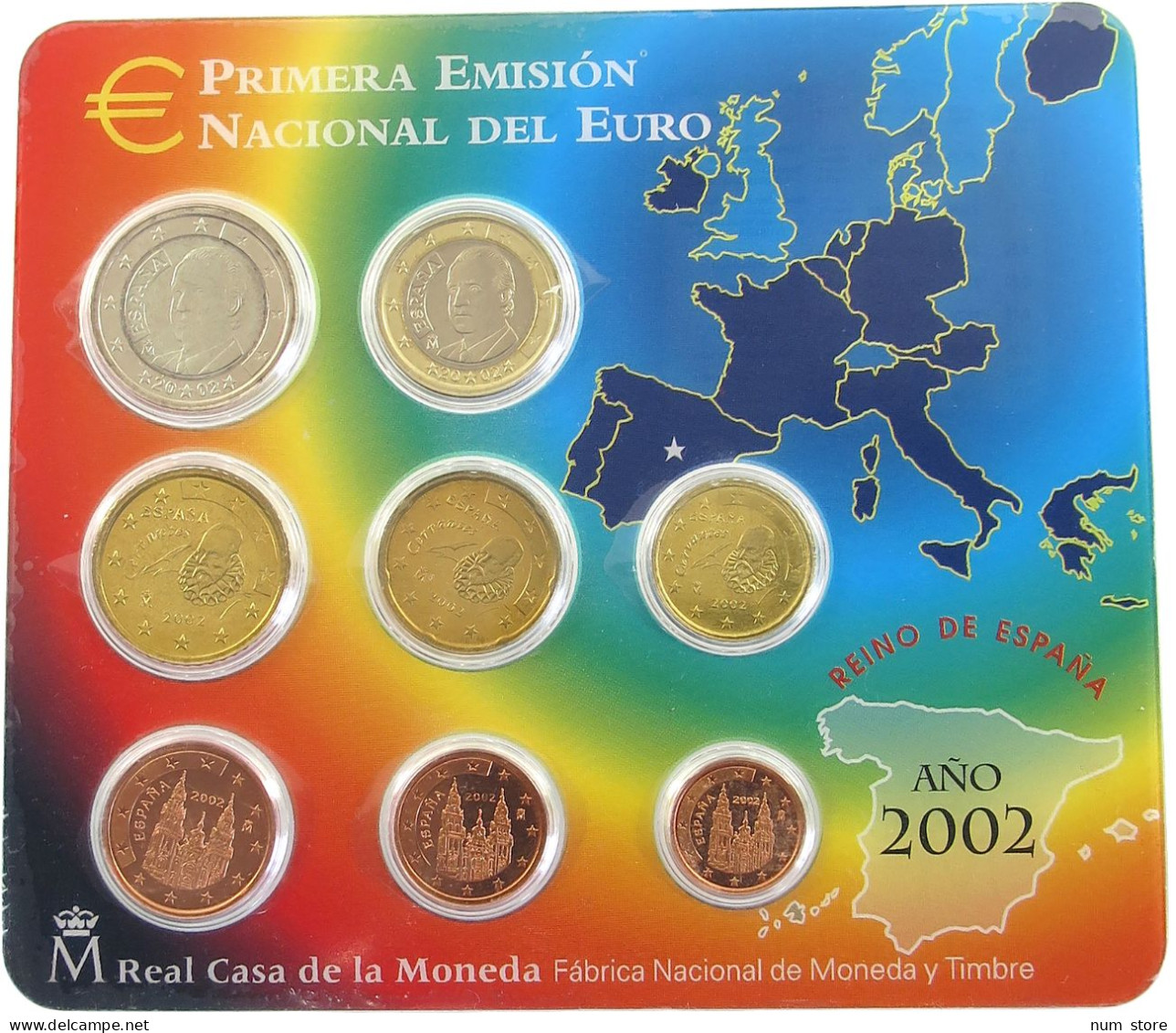 SPAIN SET 1982  #ns04 0035 - Münz- Und Jahressets