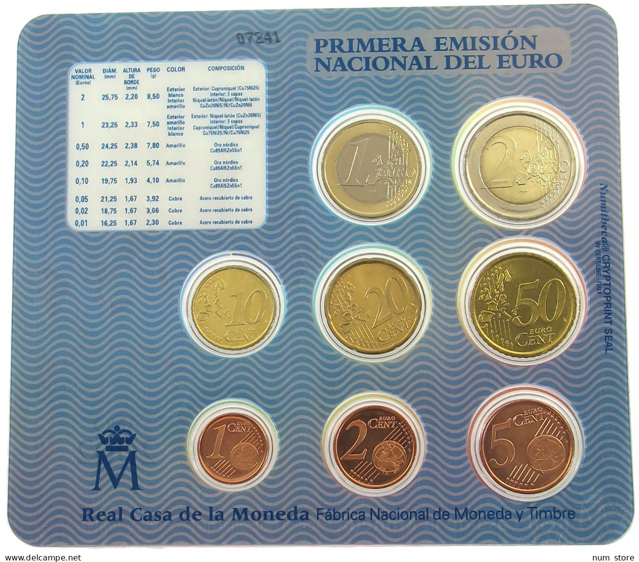 SPAIN SET 1982  #ns04 0035 - Sets Sin Usar &  Sets De Prueba