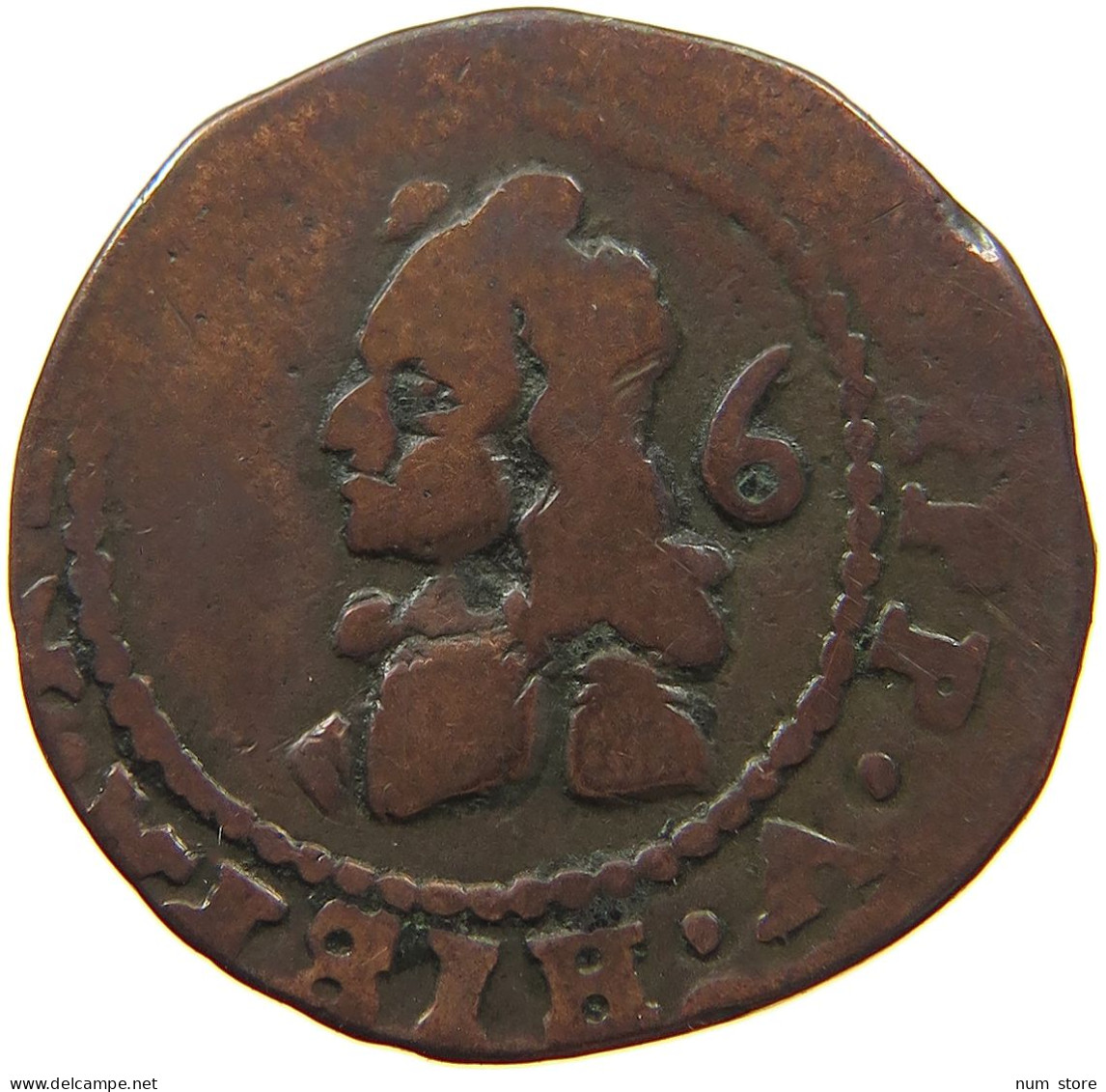 SPAIN MALLORCA TRESETA 1724  #t124 0157 - Monedas Provinciales