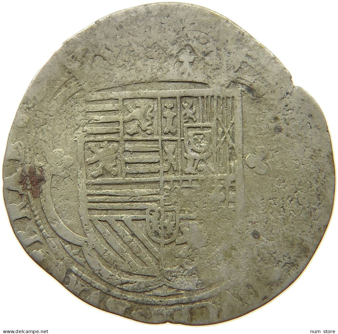 SPANISH NETHERLANDS STUIVER  Albert & Isabella (1598-1621) #s053 0253 - 1556-1713 Spanische Niederlande