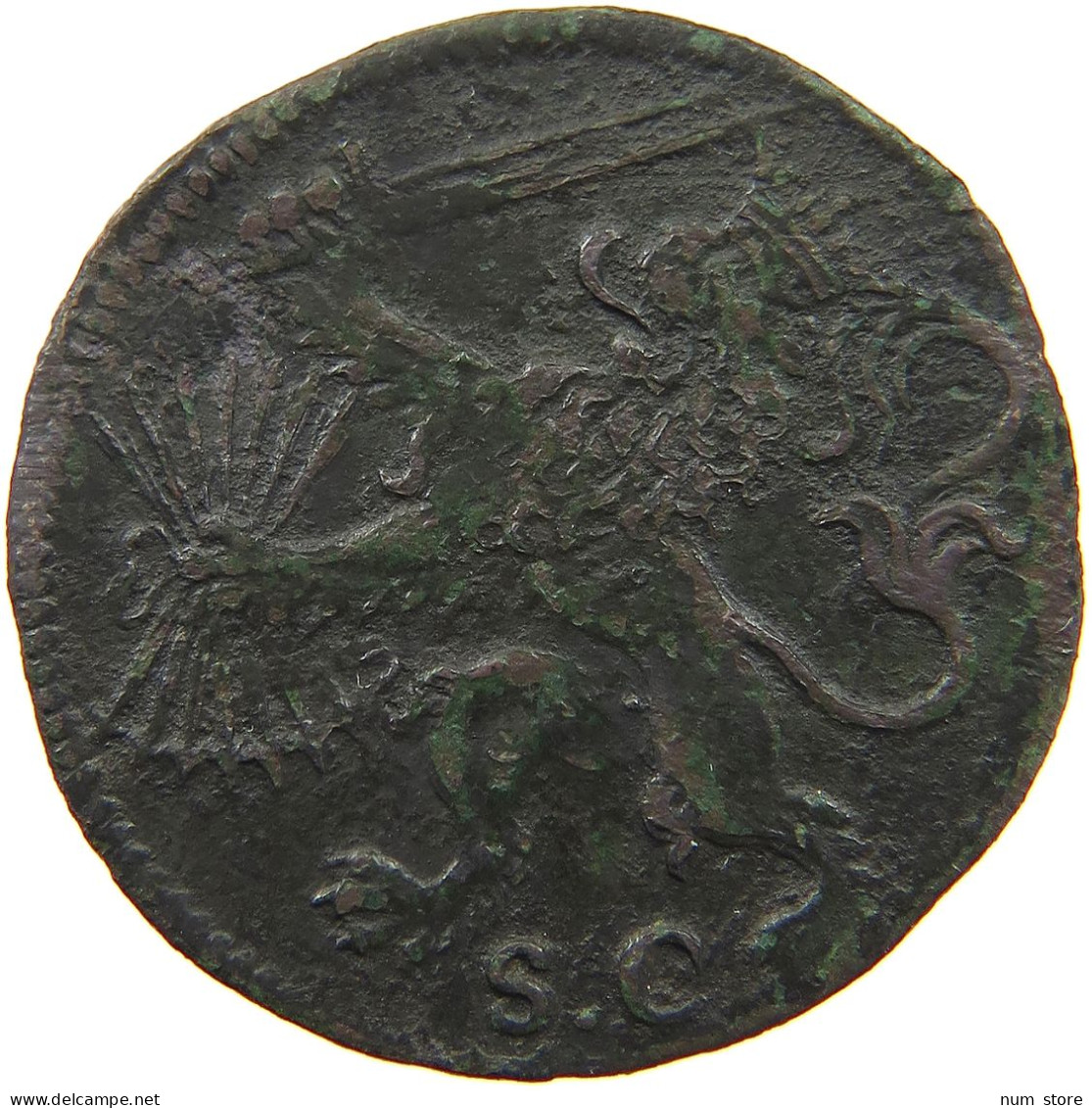 SPANISH NETHERLANDS RECHENPFENNIG 1596  #t099 0415 - 1556-1713 Spaanse Nederlanden