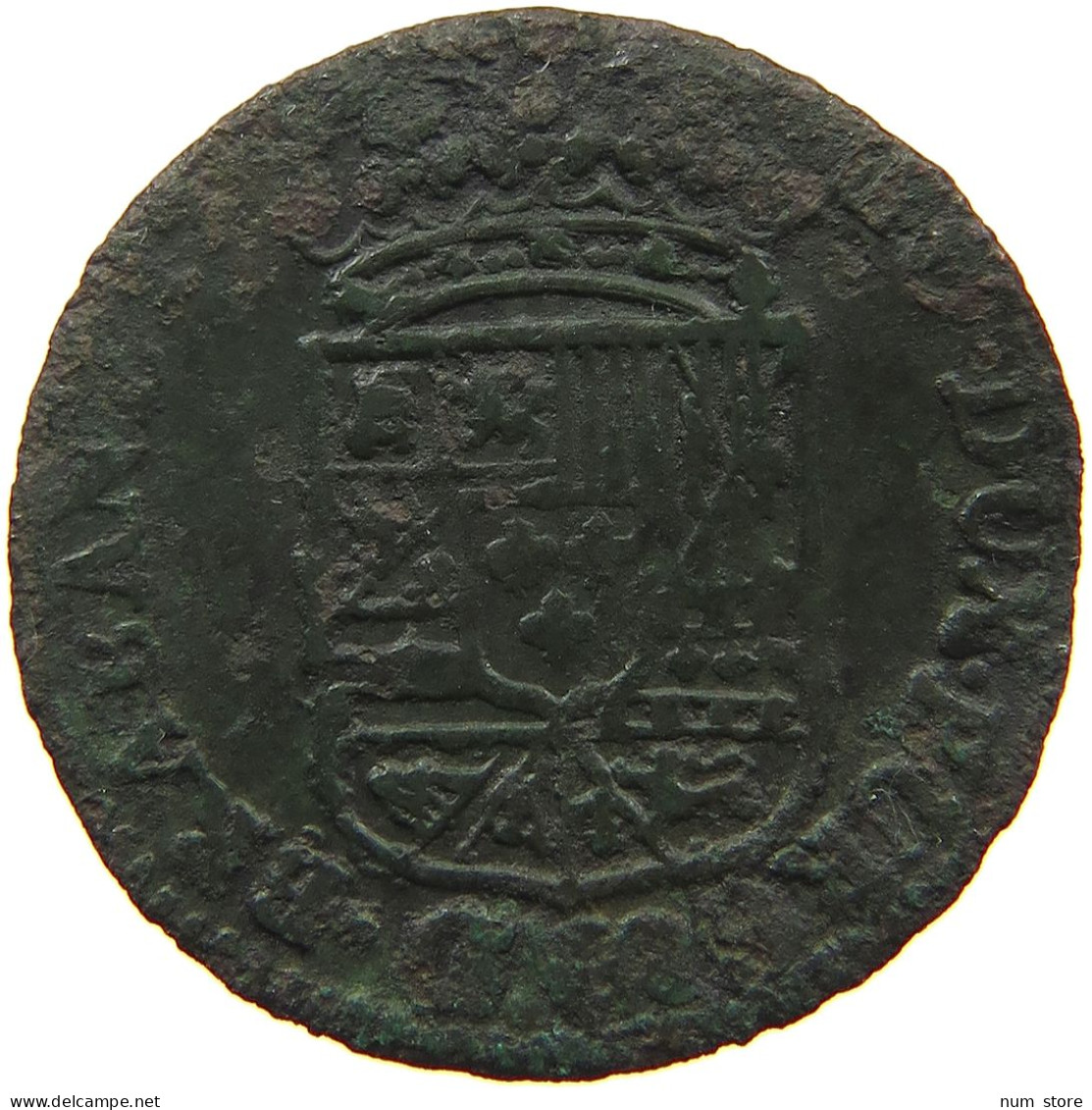 SPANISH NETHERLANDS OORD   #t137 0247 - 1556-1713 Spanische Niederlande