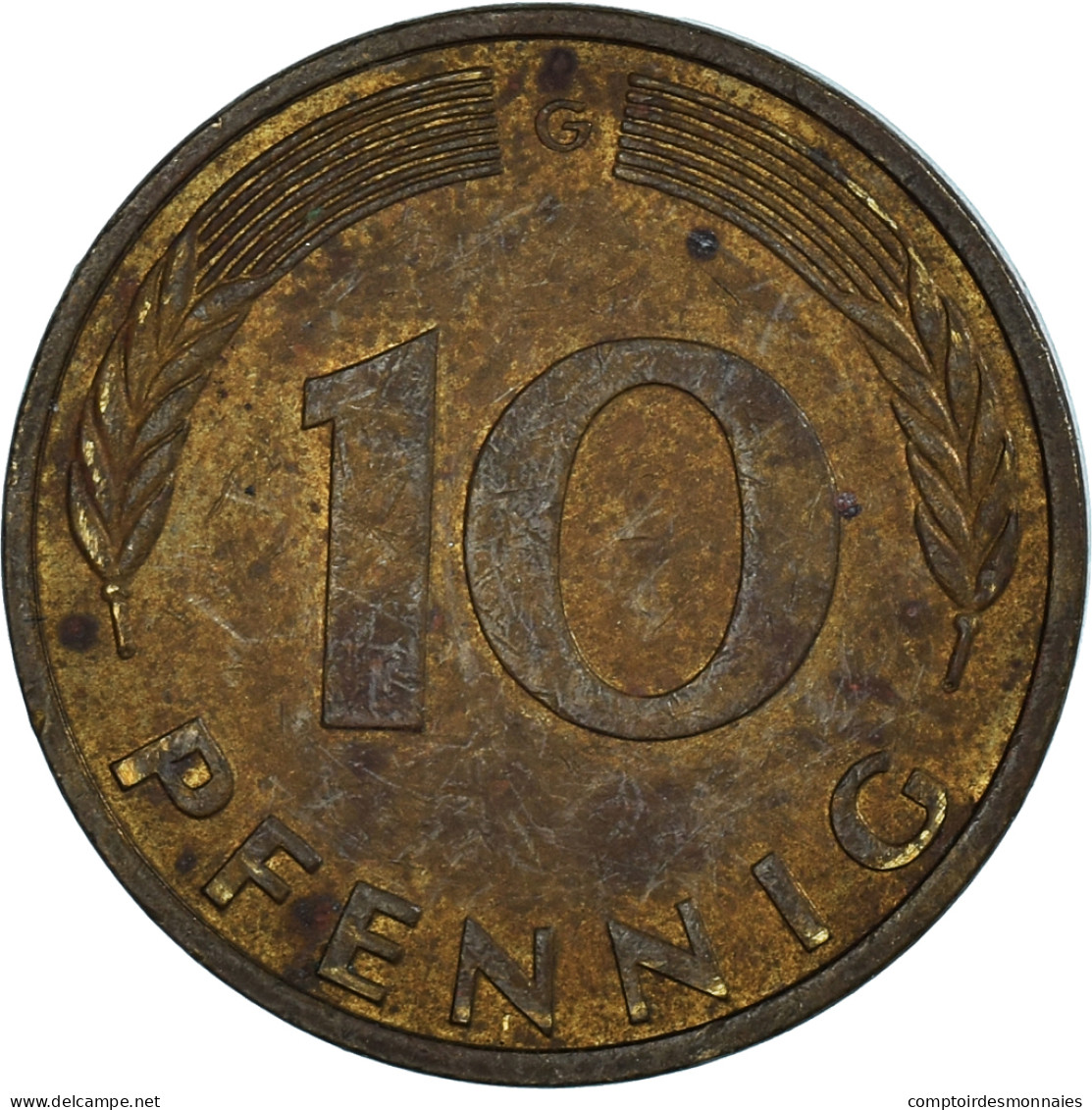 Monnaie, Allemagne, 10 Pfennig, 1983 - 10 Pfennig
