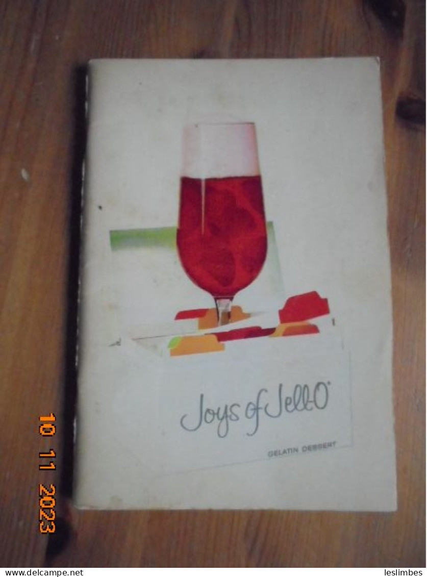 Joys Of Jell-O Brand Gelatin Dessert (4th Edition) 1963 - American (US)