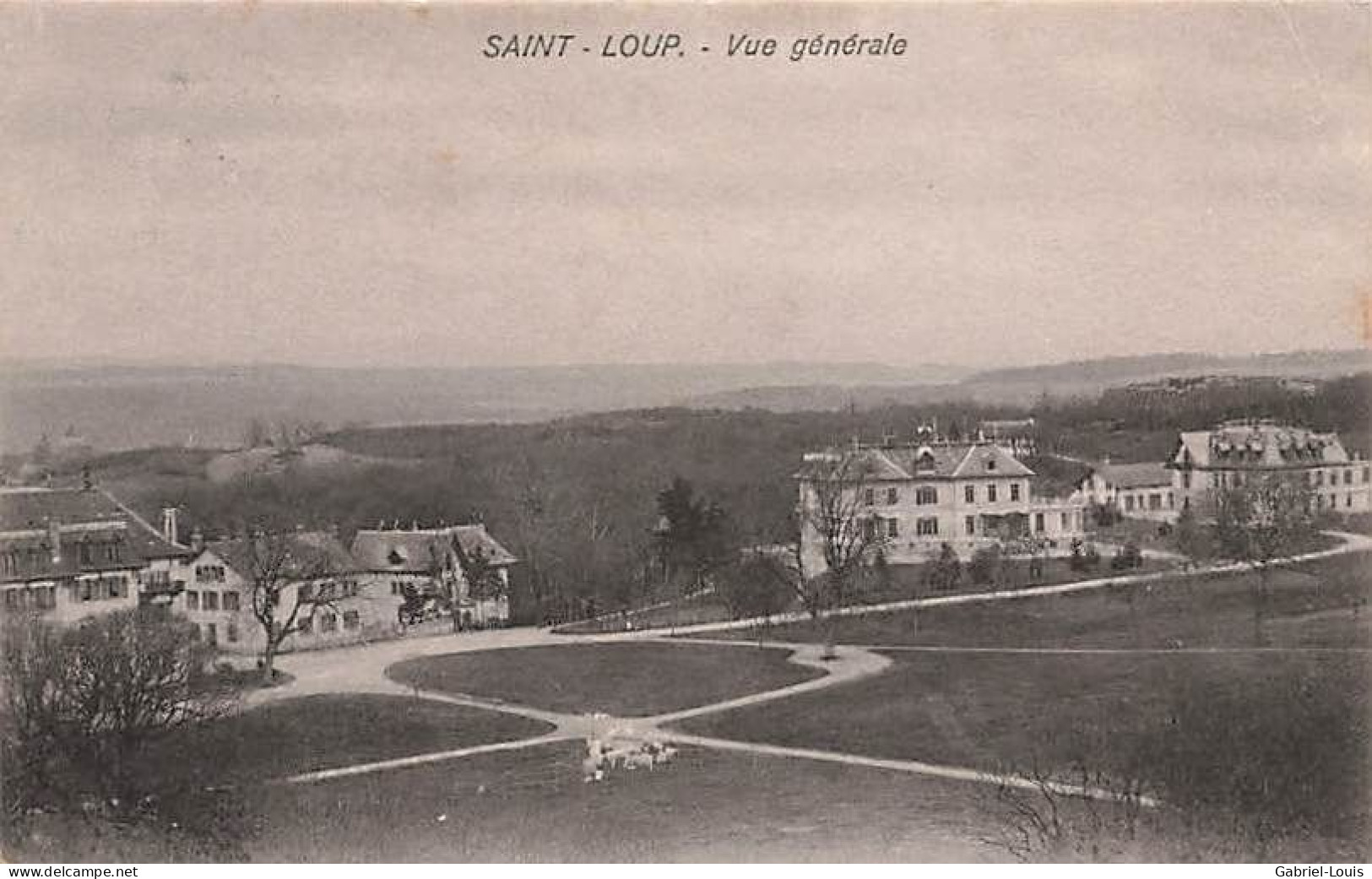 Saint-Loup Vue Générale 1909 - Orbe