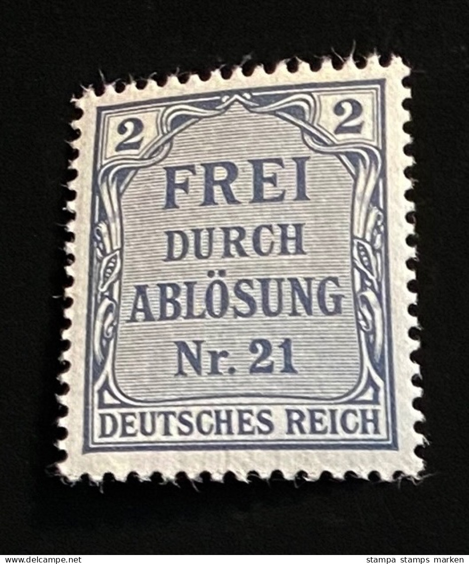 Deutsches Reich 1903 Dienstmarken Mi. 1 Postfrisch/** MNH - Dienstzegels