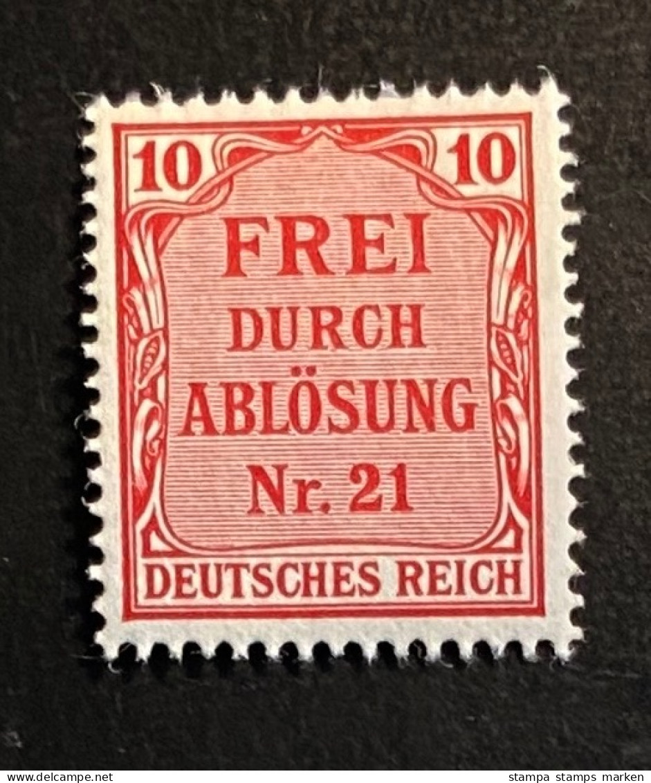 Deutsches Reich 1903 Dienstmarken Mi. 4 Postfrisch/** MNH - Dienstzegels