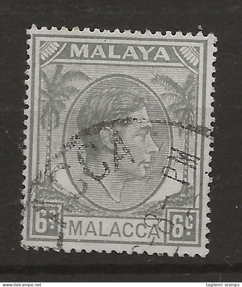 Malaysia - Malacca, 1949, SG   7, Used - Malacca