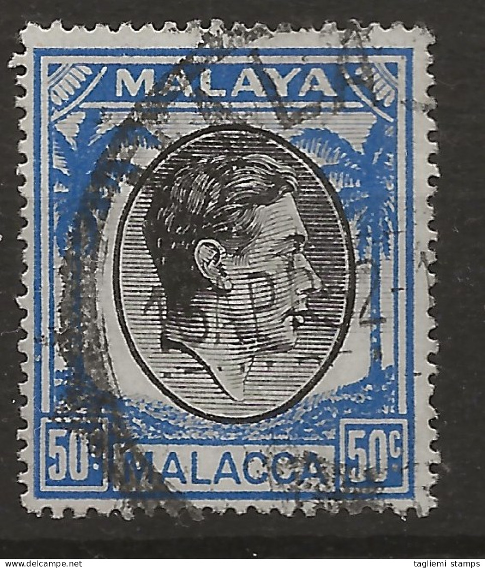 Malaysia - Malacca, 1949, SG  14, Used - Malacca