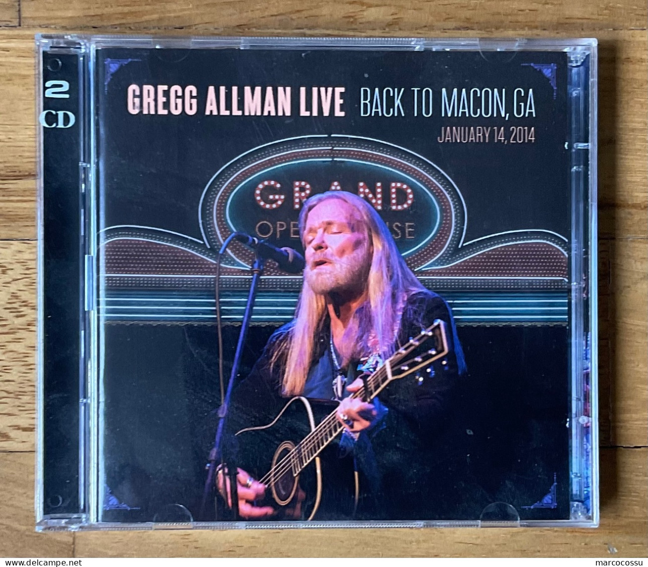 GREEG ALLMAN LIVE Doppio CD 2014 - Country & Folk