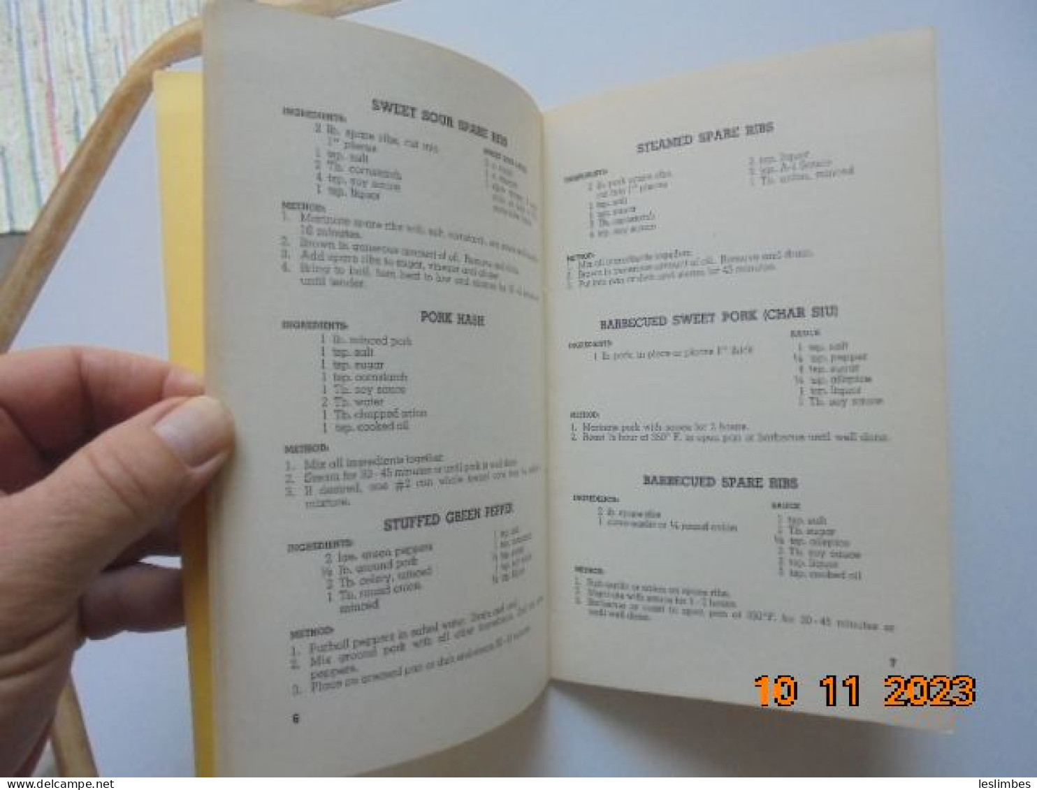 Chop Suey: A Collection Of Simple Chinese Recipes Adapted For The American Home - Mei-Mei Ling 1953 - Nordamerika