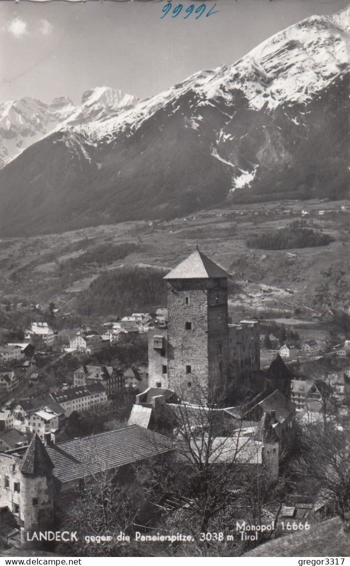 D8117) LANDECK Gegen Die Parseierspitze - Tirol - Tolle FOTO AK - Landeck