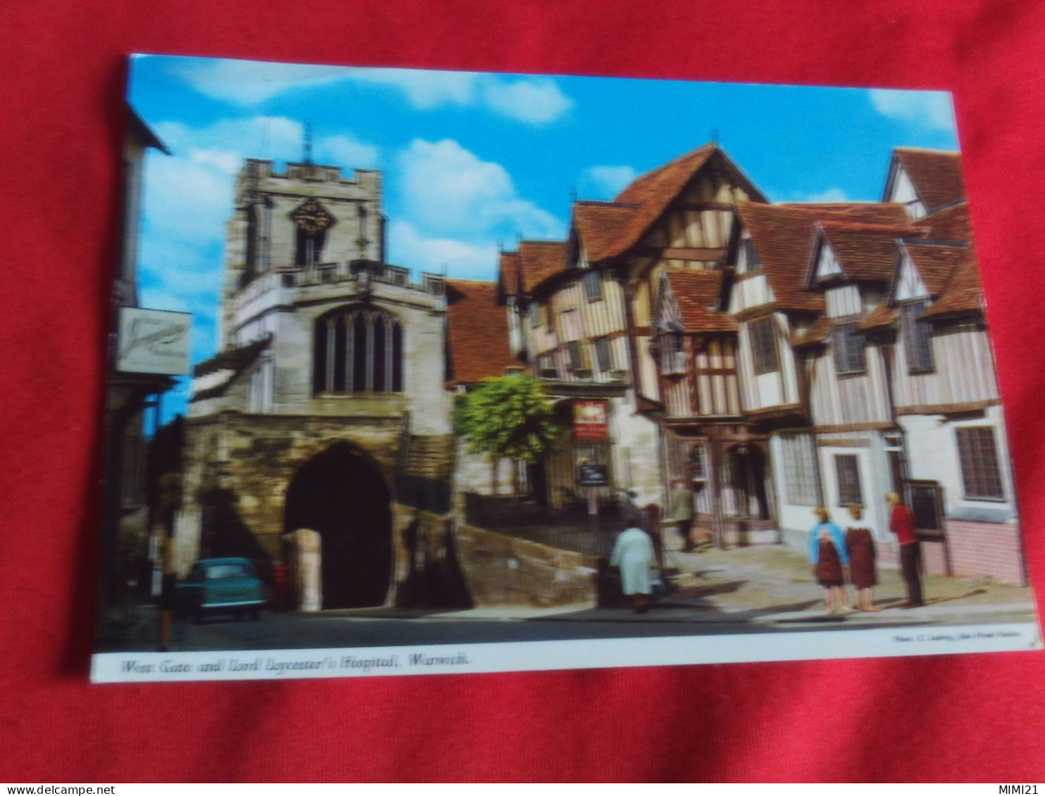 BELLE CARTE  ...."WEST GATE AND LORD LEYCESTER'S HOSPITAL" ... - Warwick