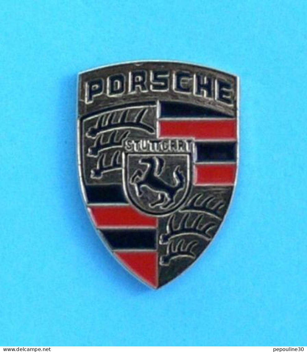 1 PIN'S //   ** LOGO / PORSCHE / STUTTGART ** - Porsche