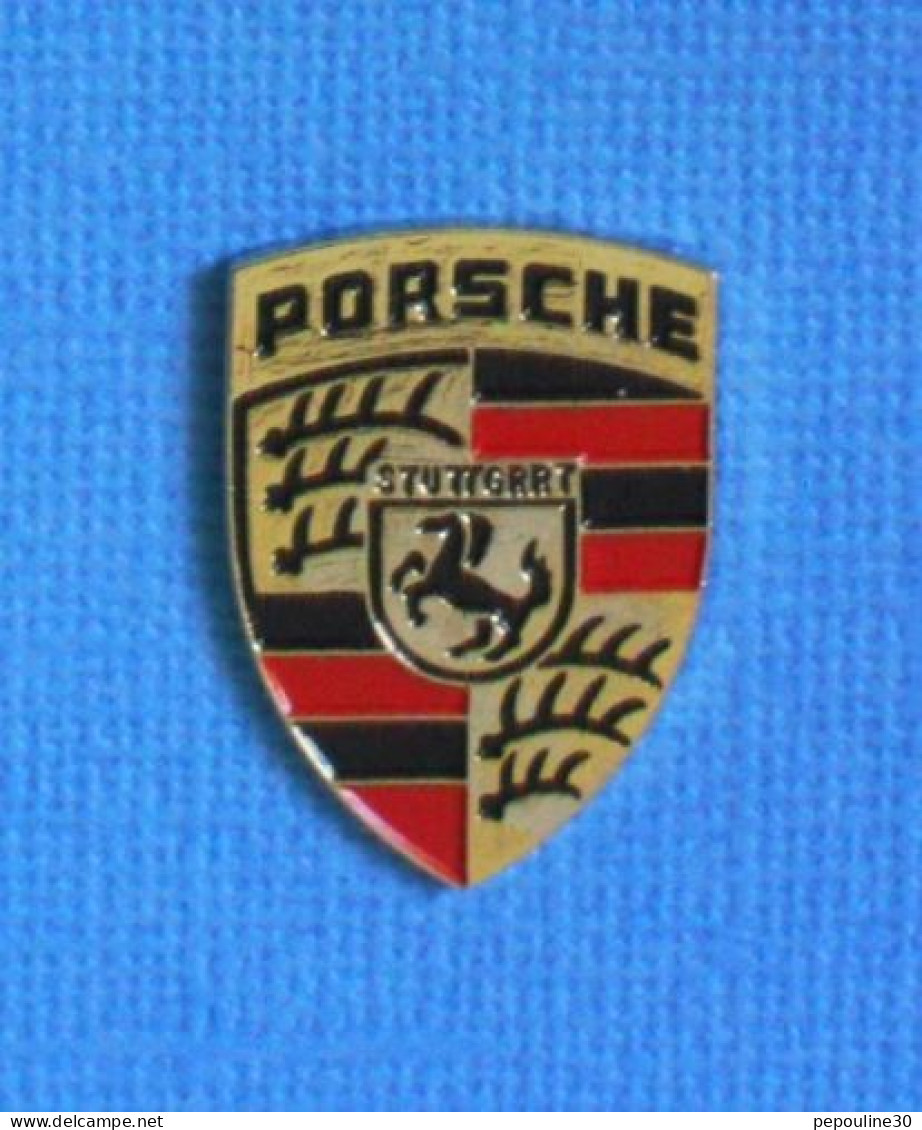 1 PIN'S //  ** LOGO / PORSCHE STUTTGART ** - Porsche