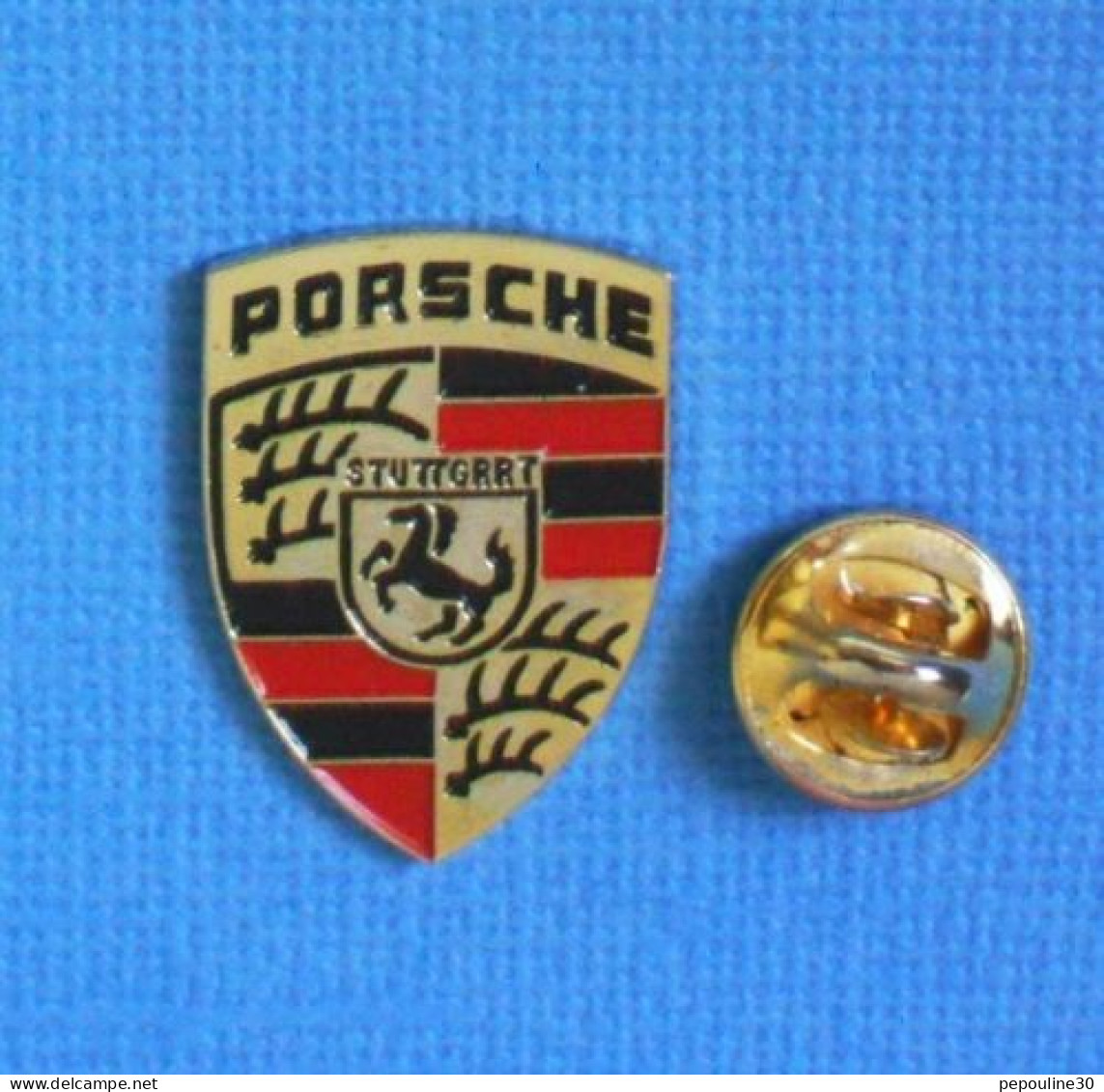 1 PIN'S //  ** LOGO / PORSCHE STUTTGART ** - Porsche