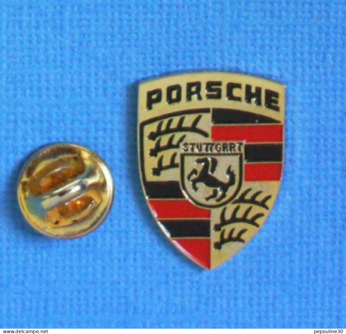 1 PIN'S //  ** LOGO / PORSCHE STUTTGART ** - Porsche