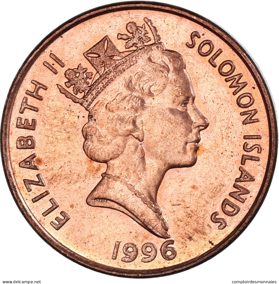 Monnaie, Îles Salomon, 2 Cents, 1996 - Salomon