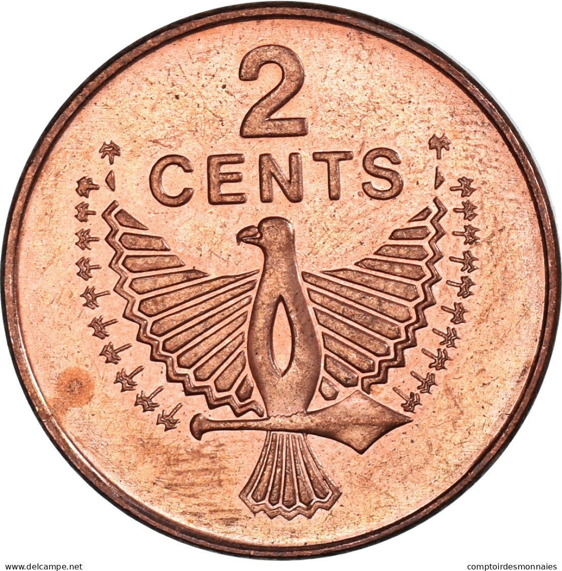 Monnaie, Îles Salomon, 2 Cents, 1996 - Solomon Islands