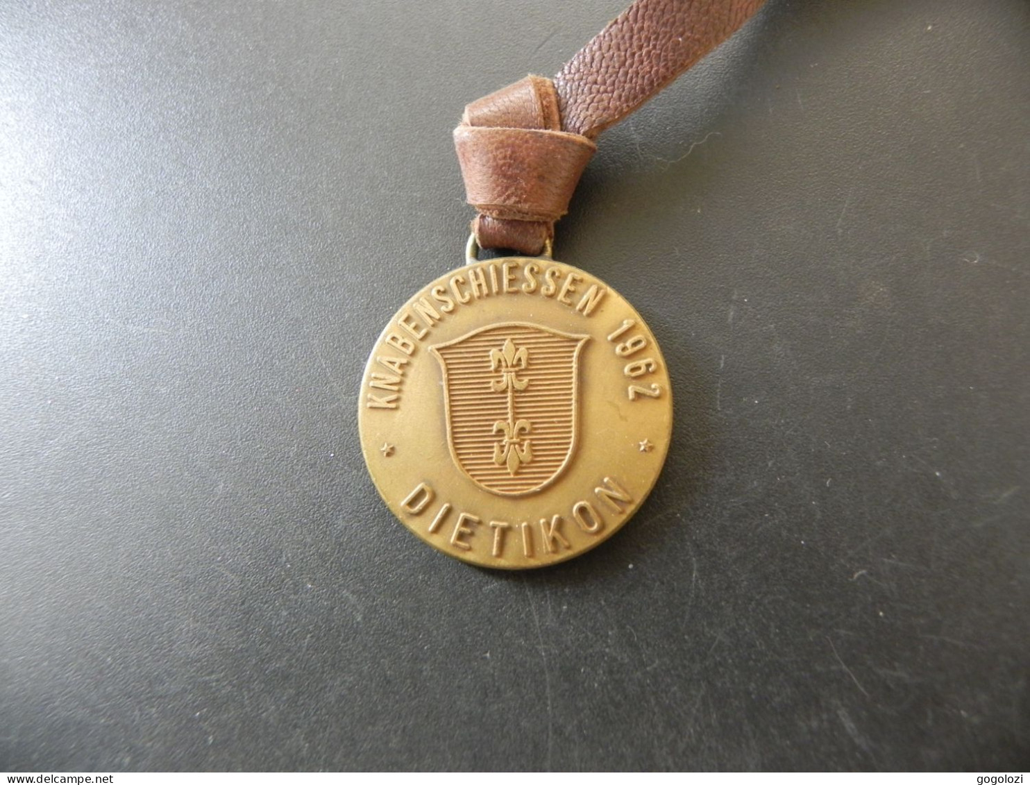 Schützen Medaille Shooting Medal - Schweiz Suisse Switzerland - Knabenschiessen Dietikon 1962 - Autres & Non Classés