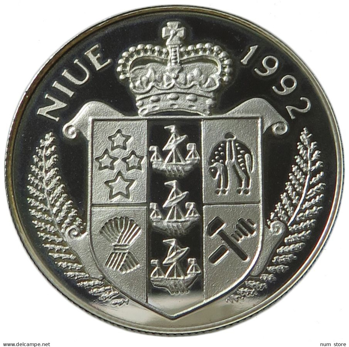 NIUE 5 DOLLARS 1996  #w027 0323 - Niue