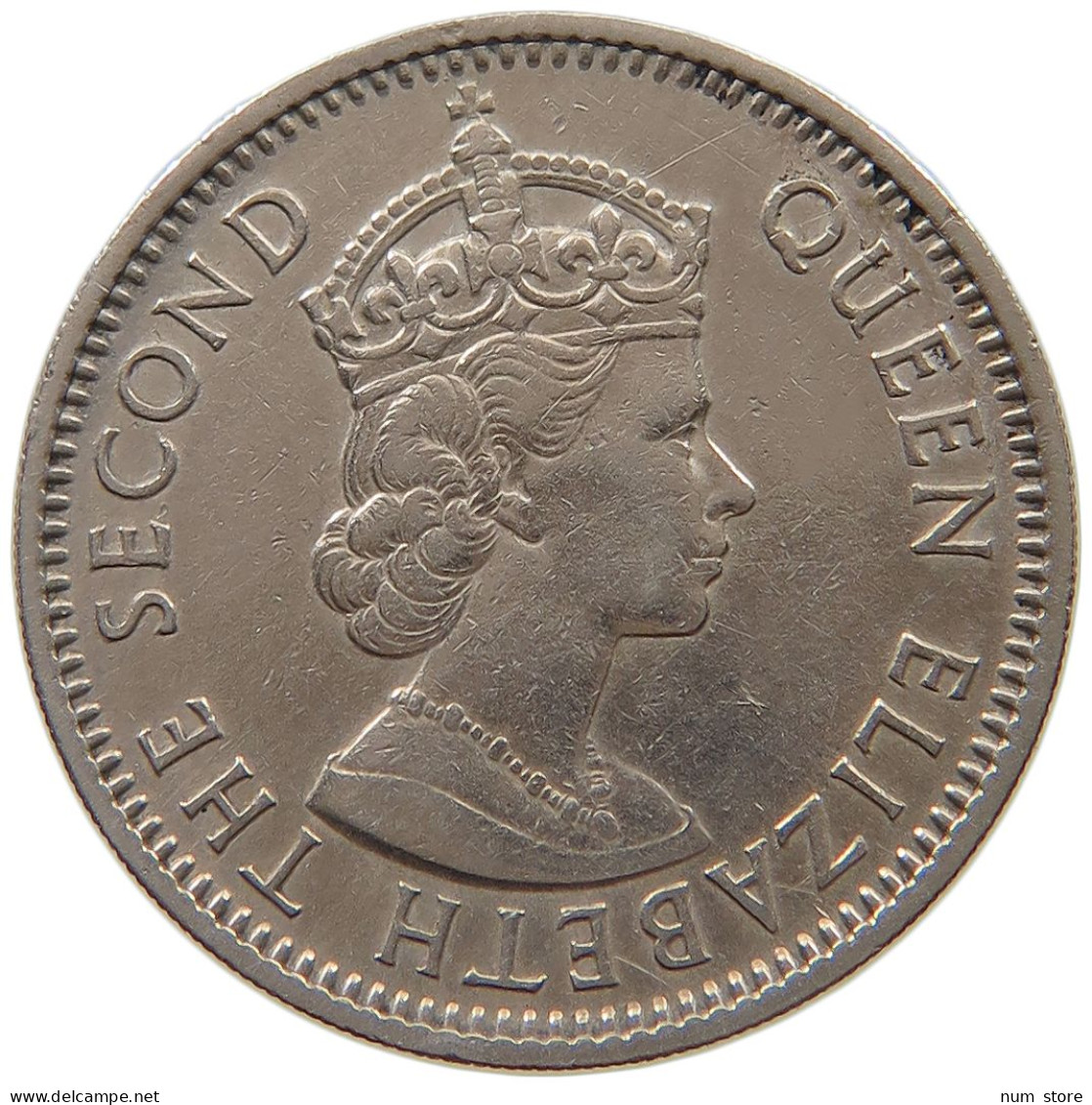 NIGERIA SHILLING 1961 Elizabeth II. (1952-2022) #c018 0393 - Nigeria