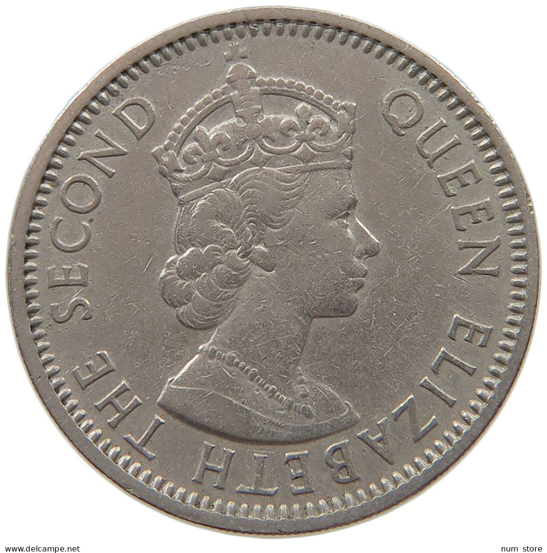 NIGERIA SHILLING 1962 Elizabeth II. (1952-2022) #c071 0153 - Nigeria