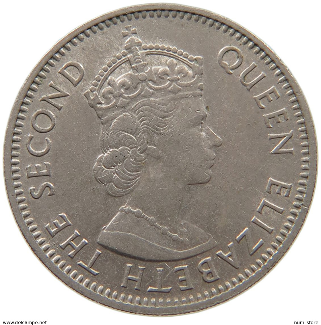 NIGERIA SHILLING 1959 Elizabeth II. (1952-2022) #c020 0079 - Nigeria