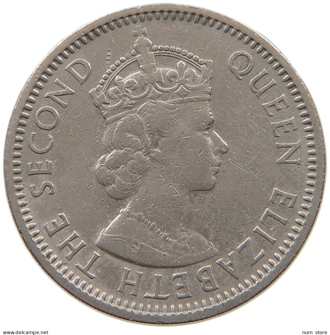 NIGERIA SHILLING 1961 Elizabeth II. (1952-2022) #a080 0175 - Nigeria