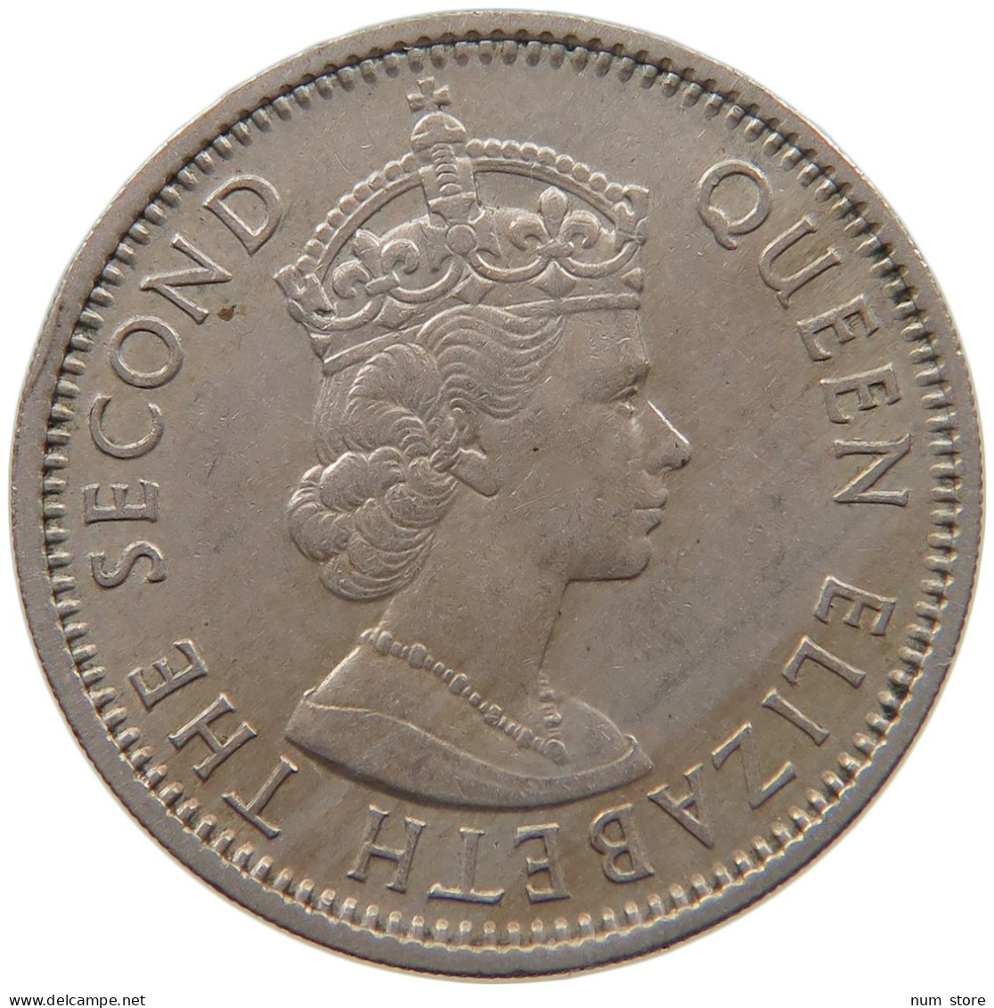 NIGERIA SHILLING 1961 Elizabeth II. (1952-2022) #c010 0235 - Nigeria