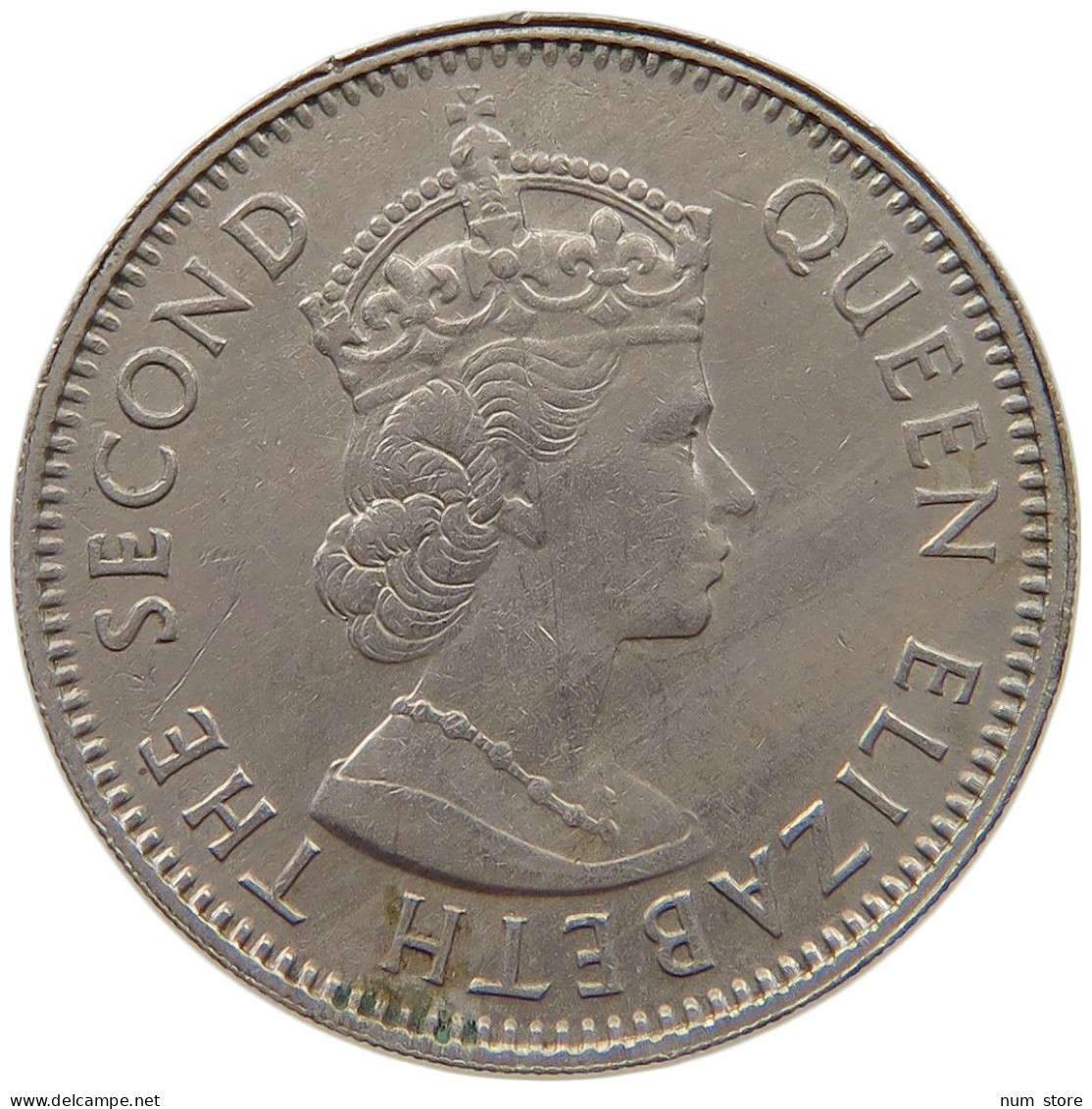 NIGERIA SHILLING 1959 Elizabeth II. (1952-2022) #s040 0209 - Nigeria