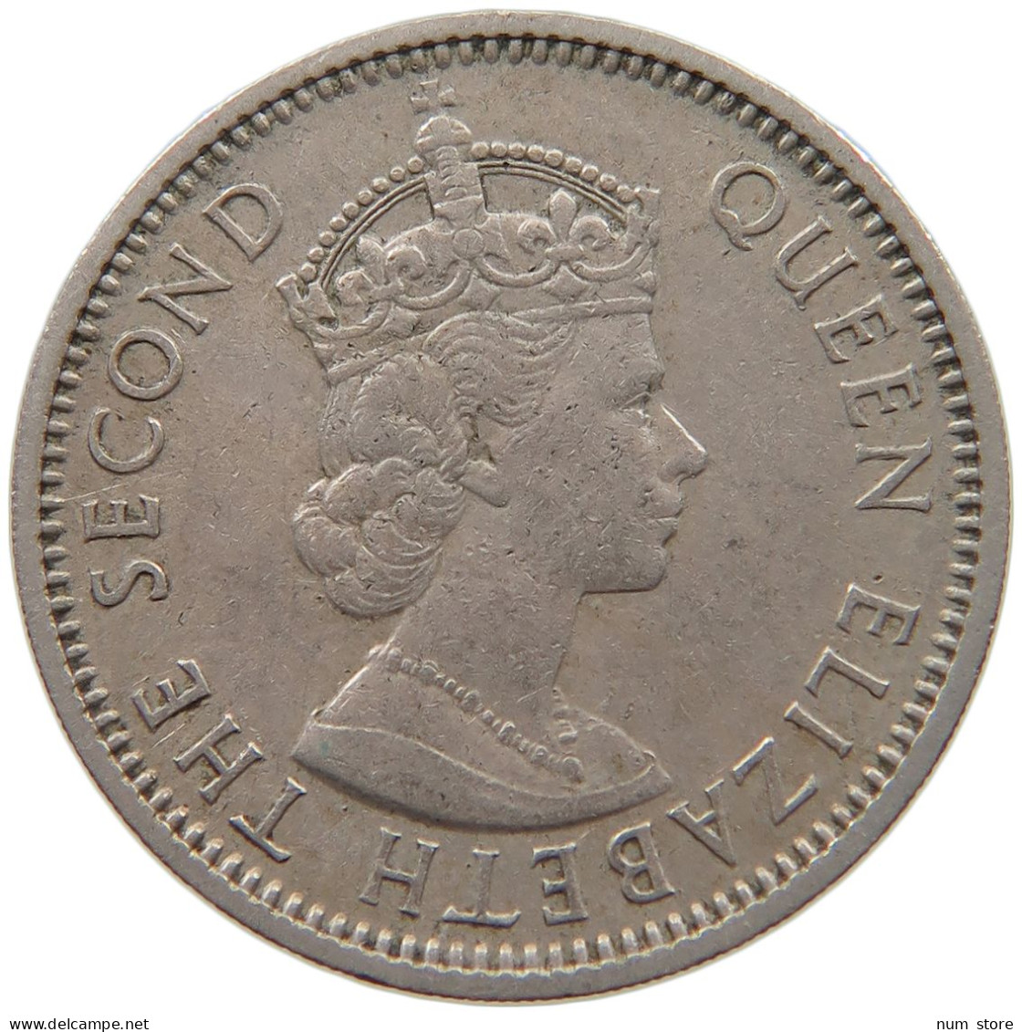 NIGERIA SHILLING 1959 Elizabeth II. (1952-2022) #c010 0233 - Nigeria