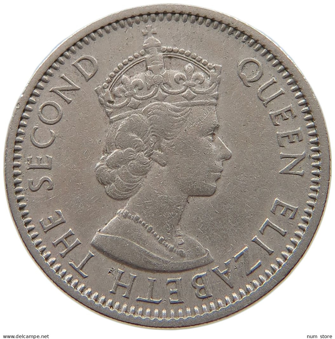 NIGERIA SHILLING 1959 Elizabeth II. (1952-2022) #a018 0297 - Nigeria