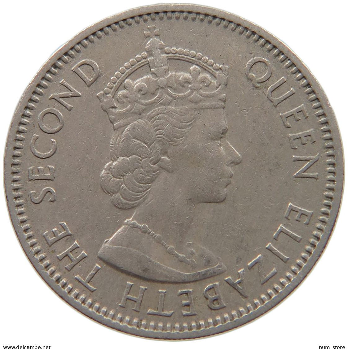 NIGERIA SHILLING 1959 Elizabeth II. (1952-2022) #c010 0227 - Nigeria