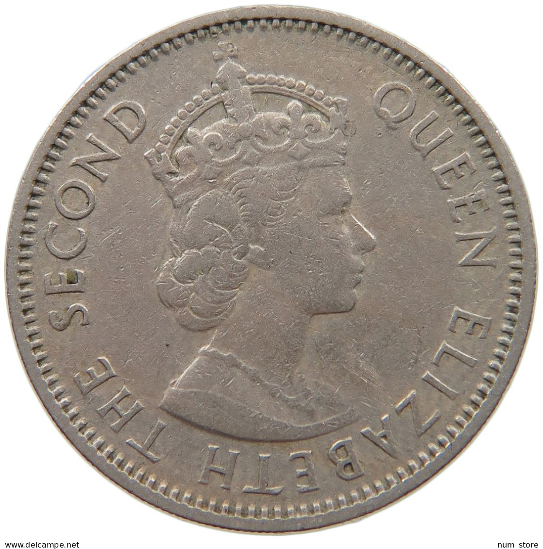 NIGERIA SHILLING 1959 Elizabeth II. (1952-2022) #c010 0223 - Nigeria