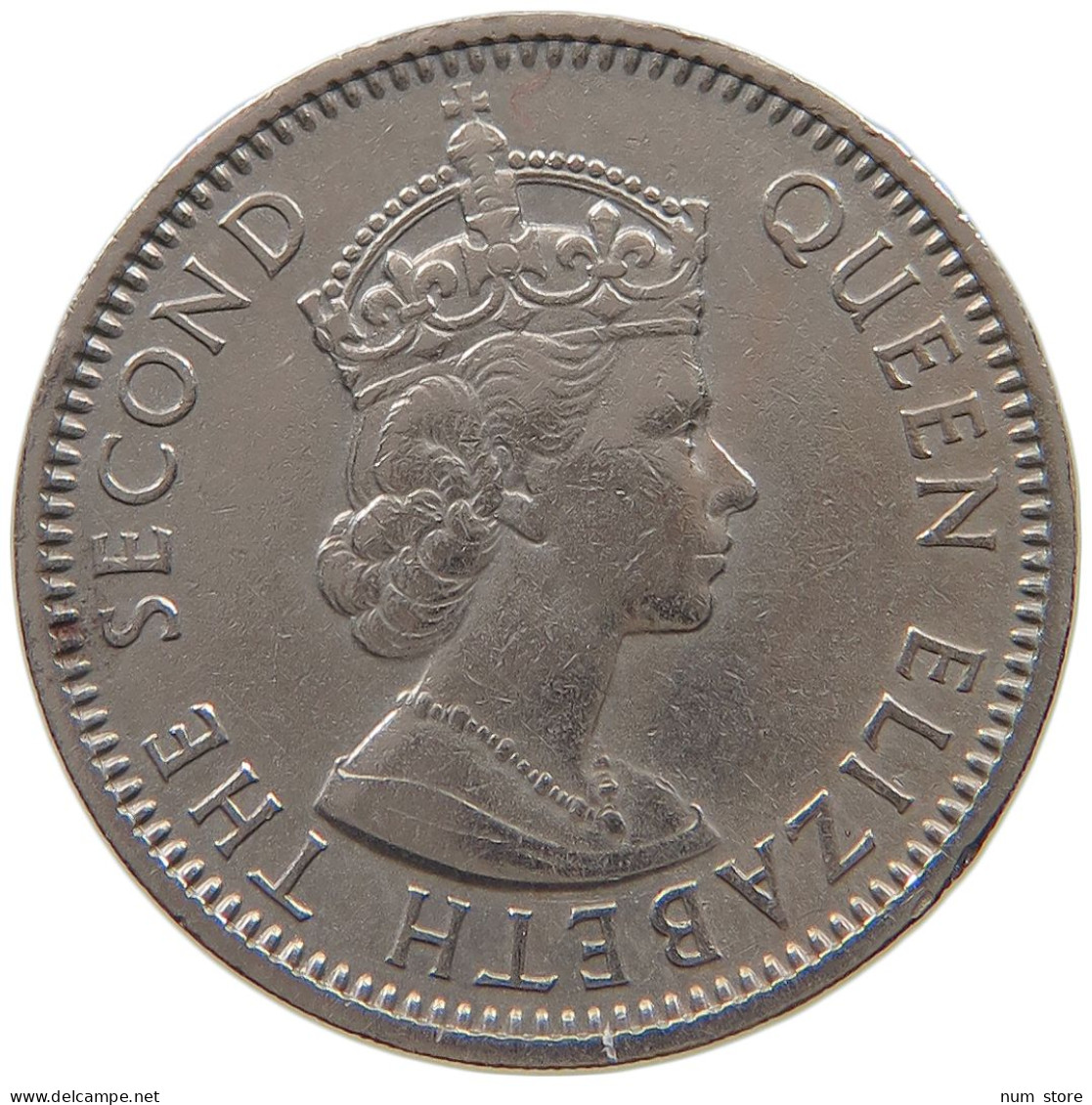 NIGERIA SHILLING 1959 Elizabeth II. (1952-2022) #a080 0177 - Nigeria