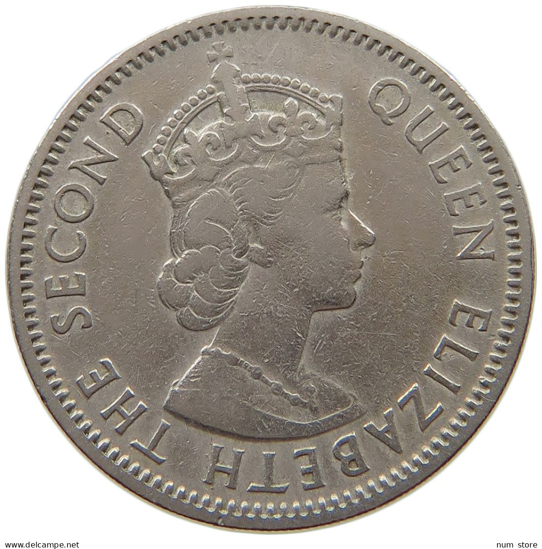 NIGERIA SHILLING 1959 Elizabeth II. (1952-2022) #a016 0601 - Nigeria