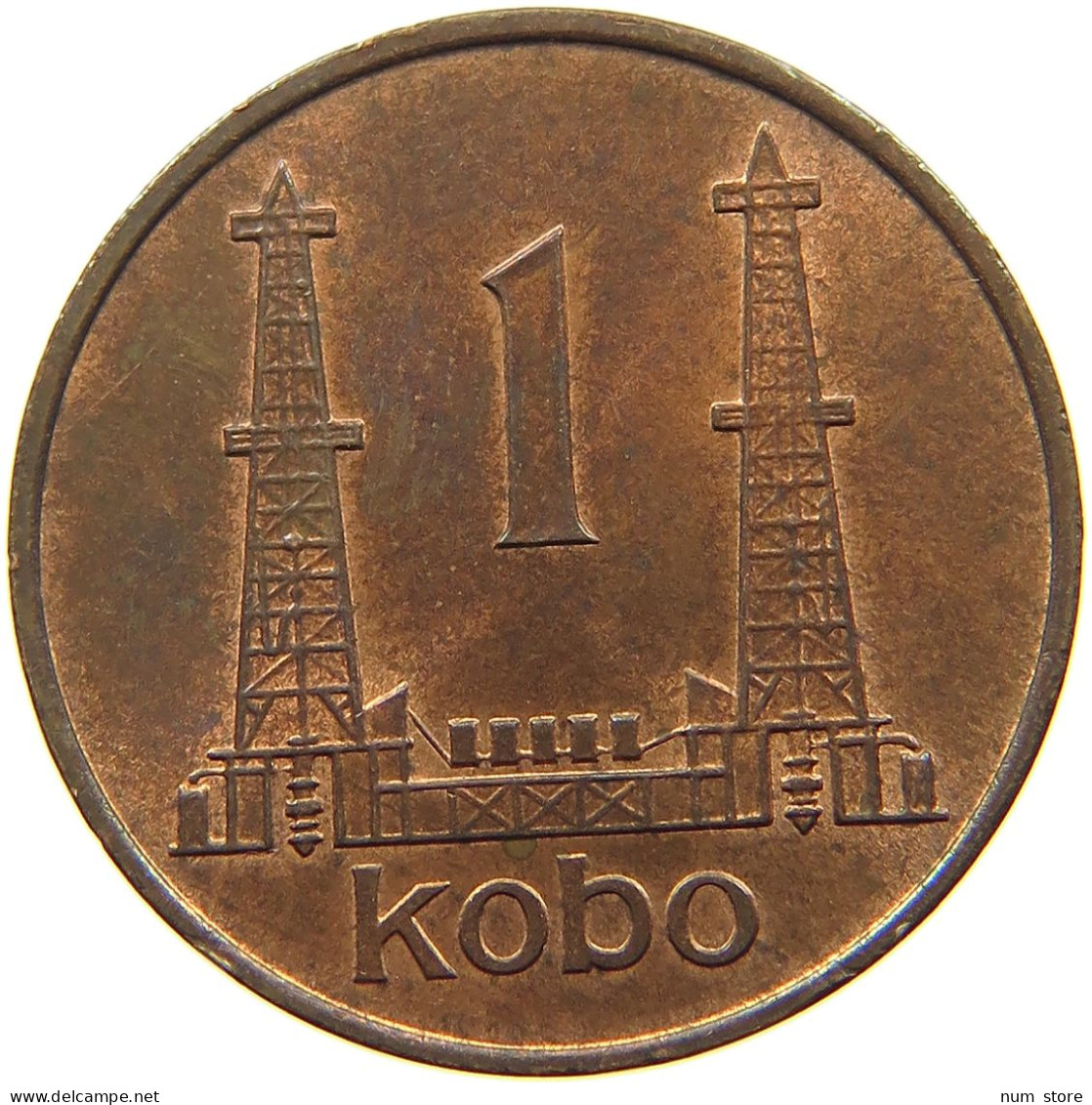 NIGERIA KOBO 1973  #a095 0221 - Nigeria