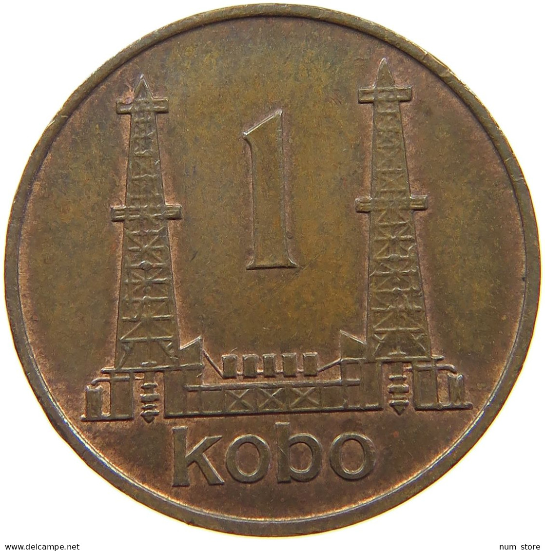 NIGERIA KOBO 1973  #a084 0447 - Nigeria