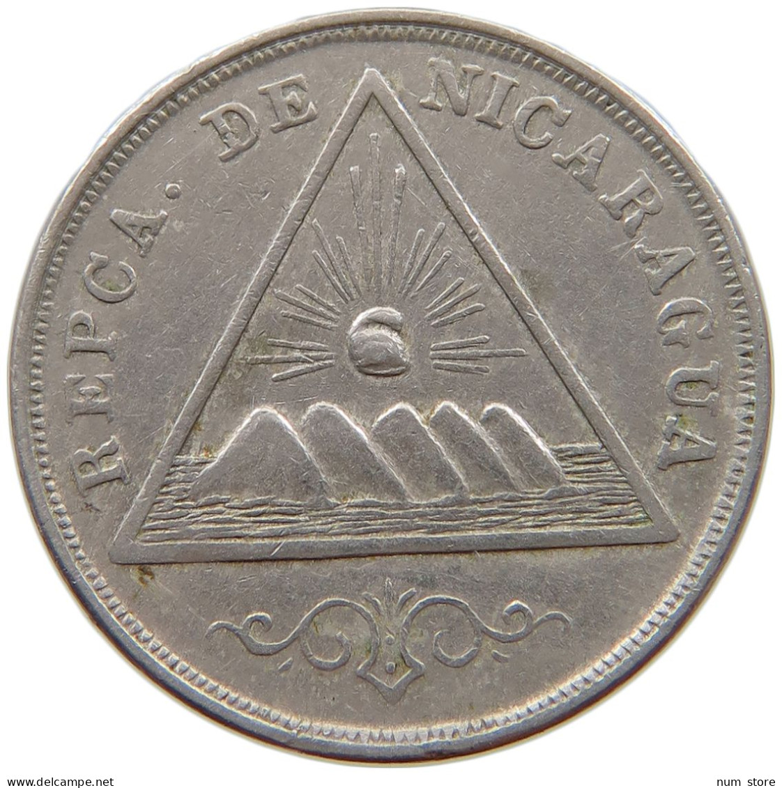 NICARAGUA 5 CENTAVOS 1899  #t133 0289 - Nicaragua