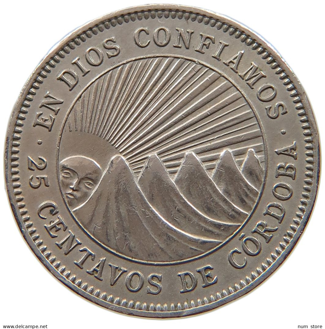 NICARAGUA 25 CENTAVOS 1946  #s034 0339 - Nicaragua