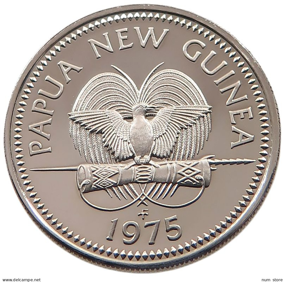 NEW GUINEA 10 TOEA 1975  #alb061 0253 - Papua New Guinea
