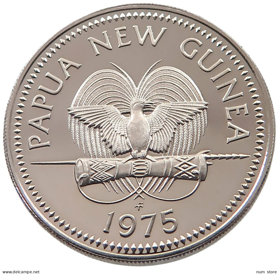 NEW GUINEA 20 TOEA 1975  #alb061 0249 - Papua New Guinea