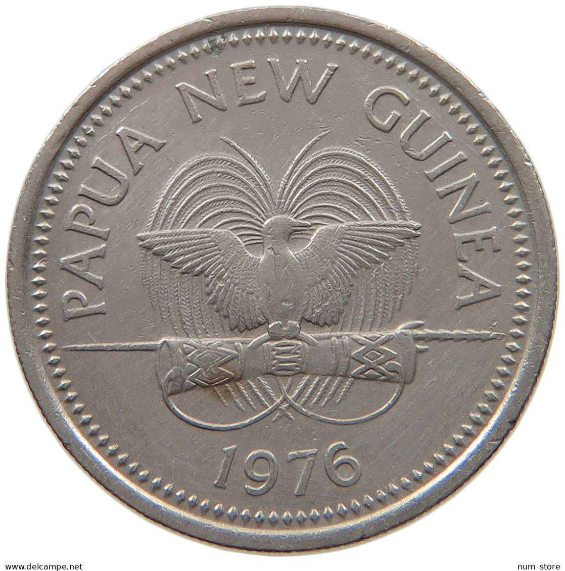 NEW GUINEA 10 TOEA 1976  #a053 0815 - Papouasie-Nouvelle-Guinée