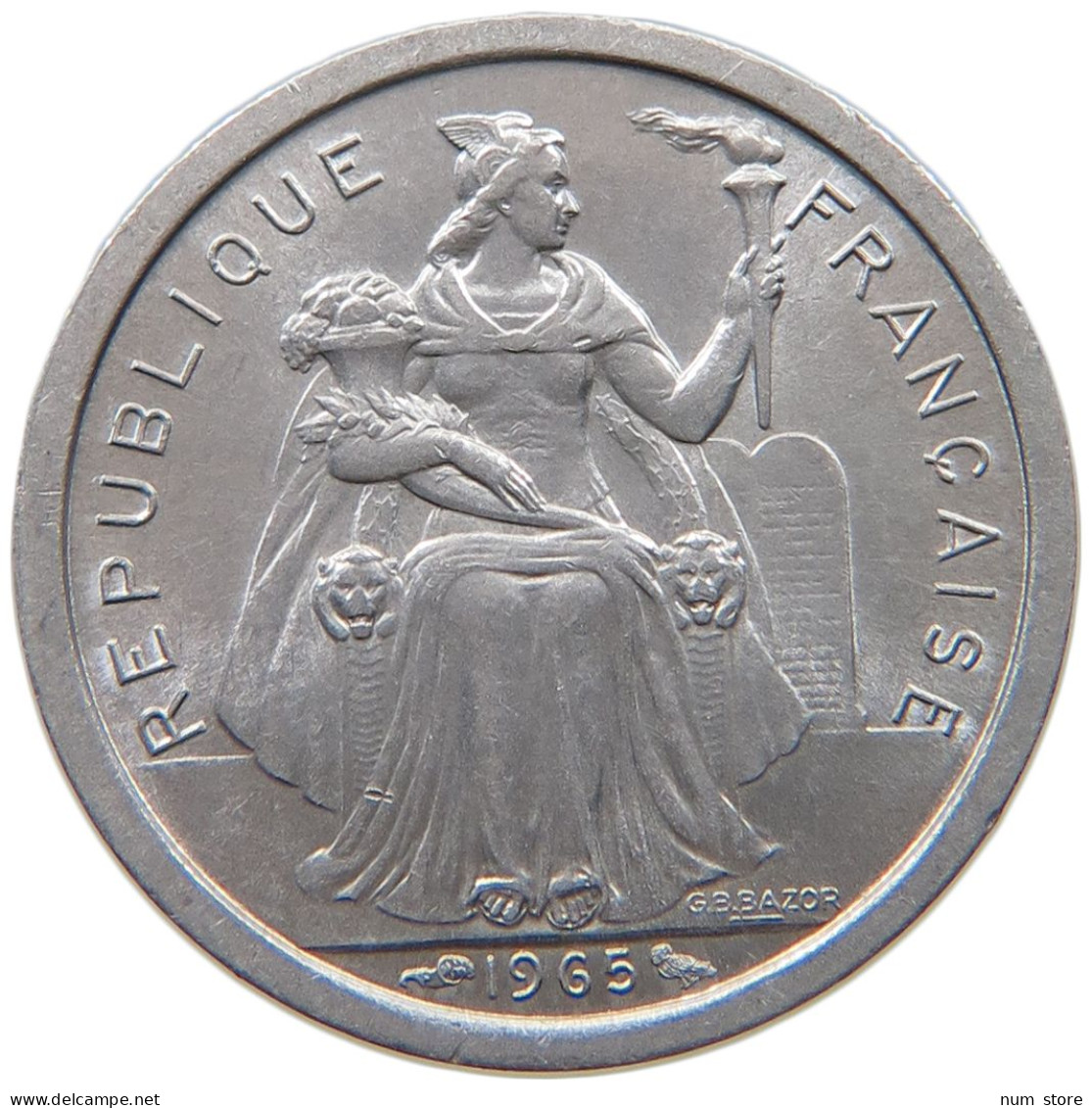 POLYNESIA FRANC 1965  #a051 0559 - Französisch-Polynesien