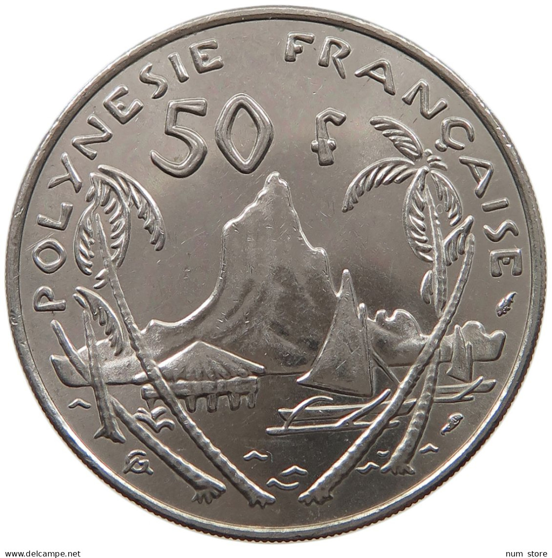 POLYNESIA 50 FRANCS 1975  #a053 0845 - Französisch-Polynesien